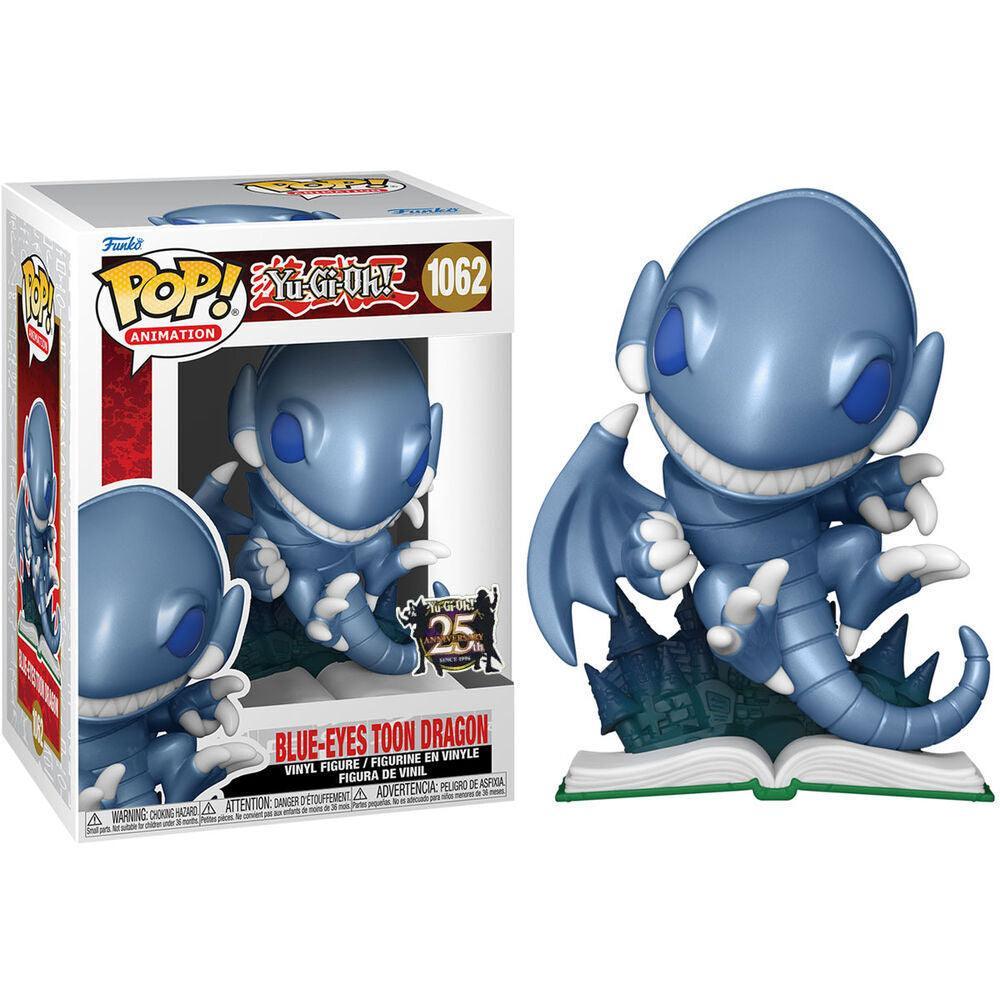 Funko POP Animation Yu-Gi-Oh! - Blue Eyes Toon Dragon Vinyl Figure #1062 - Funko - Ginga Toys