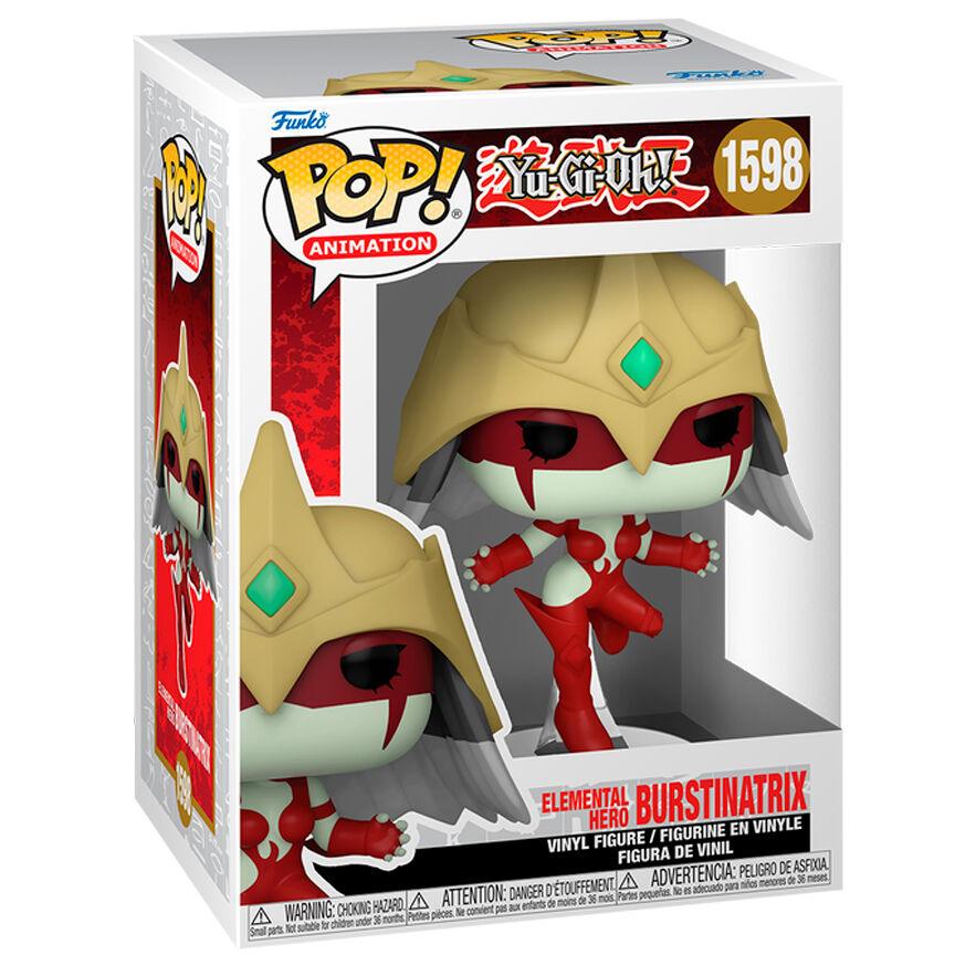 Funko Pop! Animation: Yu-Gi-Oh! - Elemental Hero Burstinatrix Figure #1598 - Ginga Toys