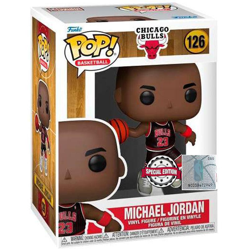 Funko Pop! Basketball - Chicago Bulls Michael Jordan Exclusive Vinyl Figure #126 - Ginga Toys