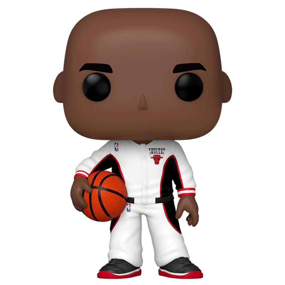 Funko Pop! Basketball - Chicago Bulls Michael Jordan (White Warmup Suit) Exclusive Vinyl Figure #84 - Ginga Toys