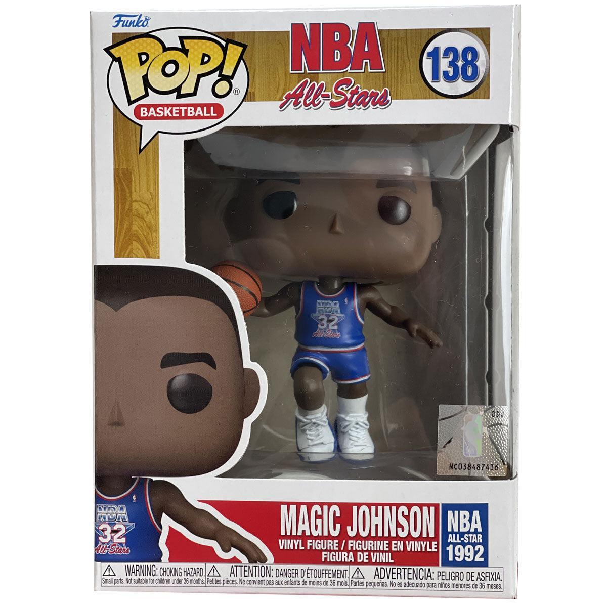 Funko POP Basketball NBA All-Stars 1992 - Magic Johnson Vinyl Figure #138 - Funko - Ginga Toys