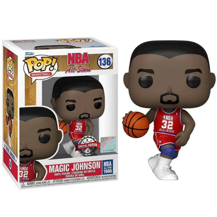 POP figure NBA Legends - Magic Johnson Exclusive - Funko - Ginga Toys