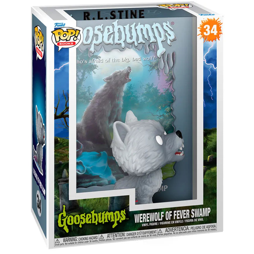 Funko Pop! Book Covers: Goosebumps - Werewolf of Fever Swamp Vinyl Figure #34 - Ginga Toys