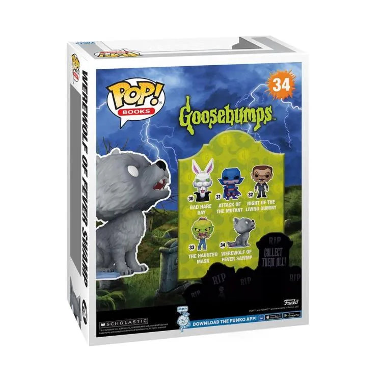 Funko Pop! Book Covers: Goosebumps - Werewolf of Fever Swamp Vinyl Figure #34 - Ginga Toys