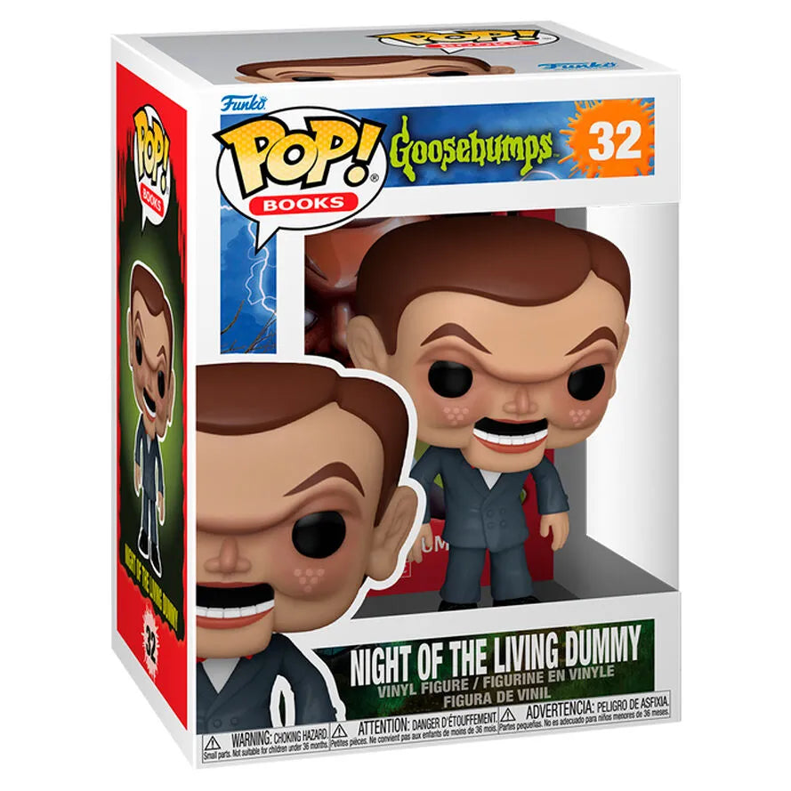 Funko Pop! Books: Goosebumps - Night of the Living Dummy Vinyl Figure #32 - Ginga Toys