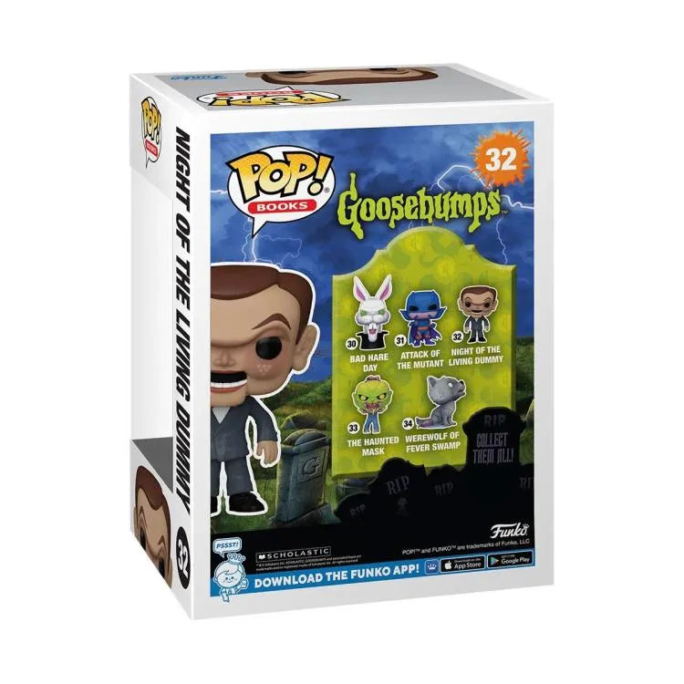 Funko Pop! Books: Goosebumps - Night of the Living Dummy Vinyl Figure #32 - Ginga Toys