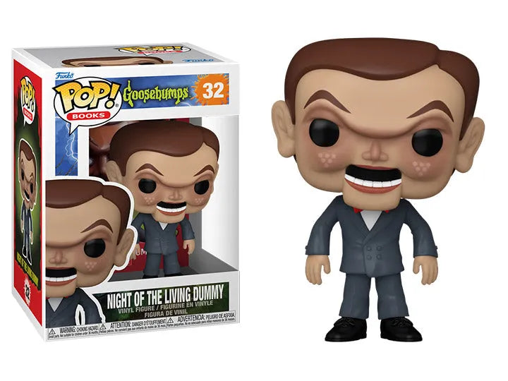 Funko Pop! Books: Goosebumps - Night of the Living Dummy Vinyl Figure #32 - Ginga Toys