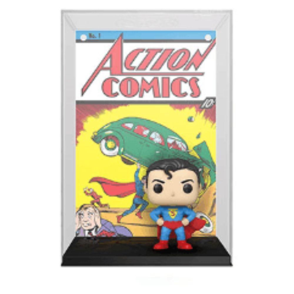 Pop! Comic Covers: DC Action Comic - Superman Vinyl Figure #01 - Funko - Ginga Toys