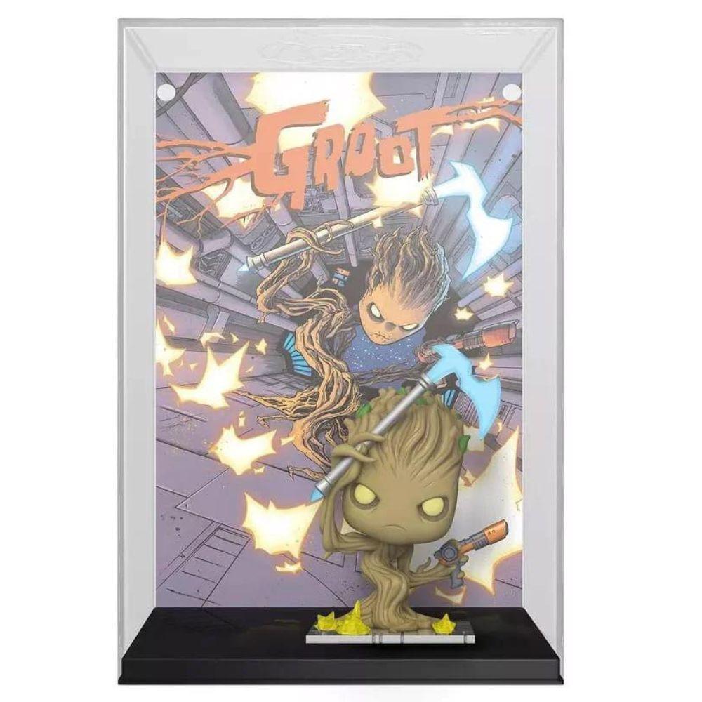 Pop! Comic Covers: Marvel Groot Exclusive Vinyl Figure #12 - Funko - Ginga Toys