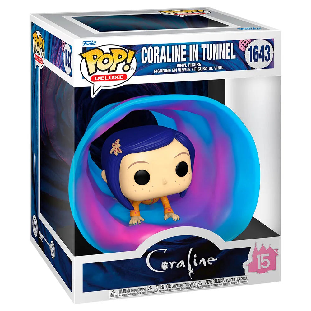 Funko Pop! Deluxe: Coraline 15th Anniversary - Coraline in Tunnel Vinyl Figure #1643 - Ginga Toys