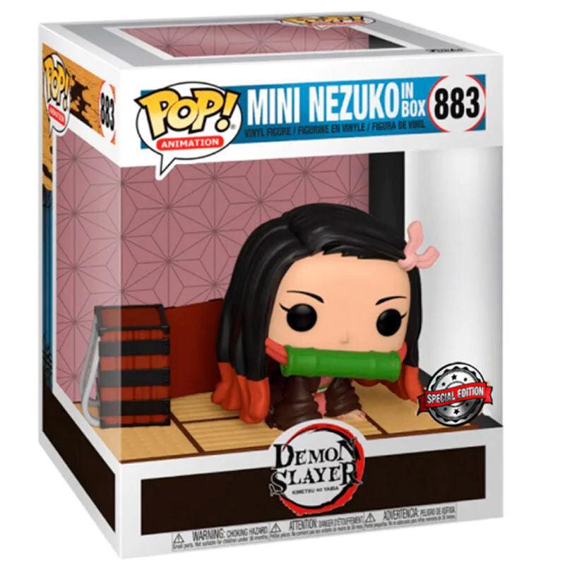 Funko Pop! Deluxe Demon Slayer: Kimetsu no Yaiba - Mini Nezuko Exclusive Figure #883 - Ginga Toys