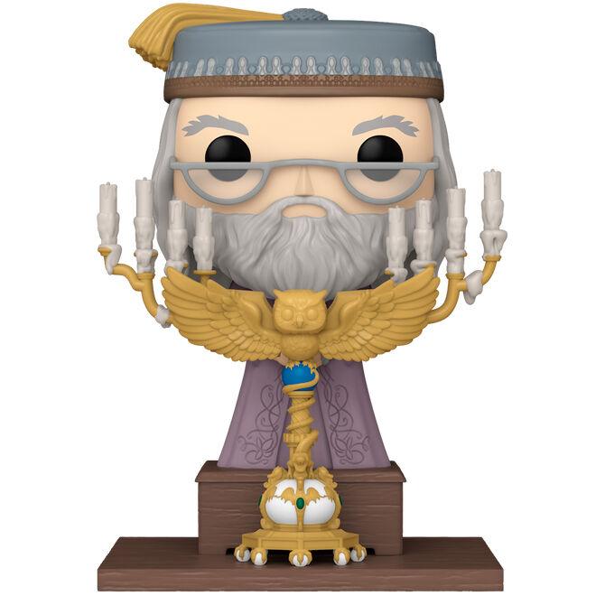 Funko Pop! Deluxe: Harry Potter and the Prisoner of Azkaban 20th - Dumbledore with Podium #172 - Ginga Toys