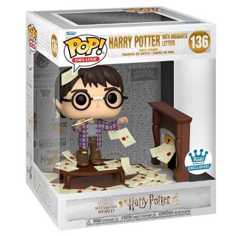 Funko Pop! Deluxe: Harry Potter with Hogwarts Letters Exclusive Figure #136 - Funko - Ginga Toys