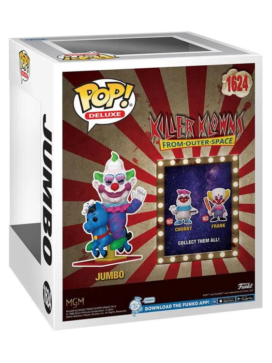 Funko Pop! Deluxe: Killer Klowns from Outer Space - Jumbo Vinyl Figure #1624 - Ginga Toys