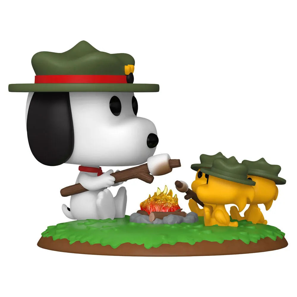 Funko Pop! Deluxe: Peanuts - Snoopy & Beagle Scouts #1587 - Ginga Toys