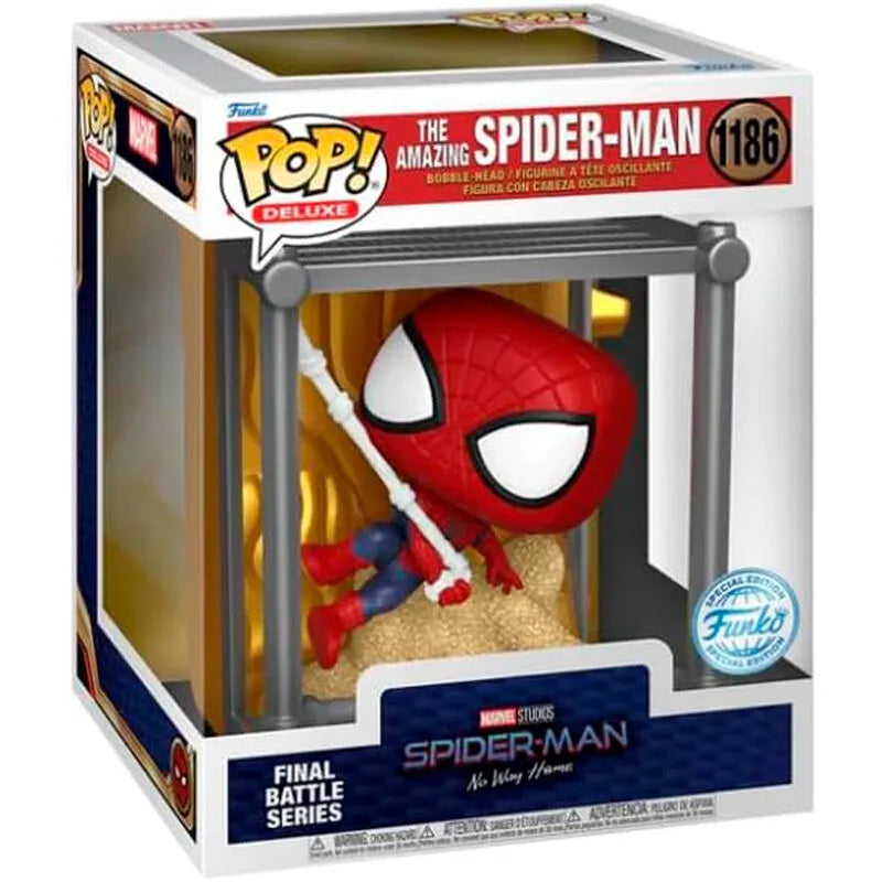 Funko POP! Deluxe: The Amazing Spider-Man Exclusive Figure #1186 - Ginga Toys