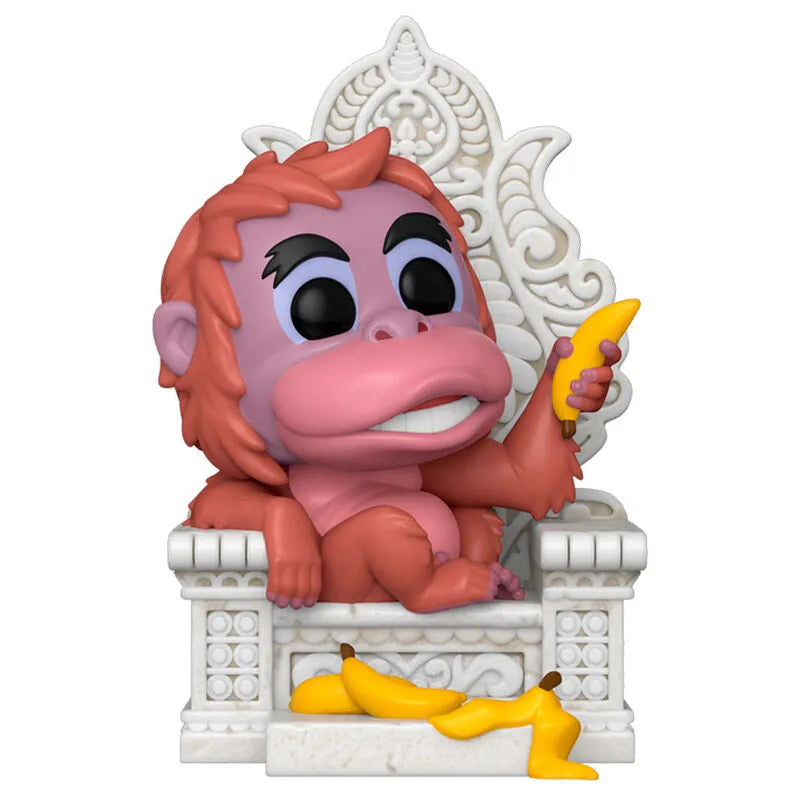 Funko Pop! Deluxe: The Jungle Book - King Louie on Throne Figure #1491 - Ginga Toys