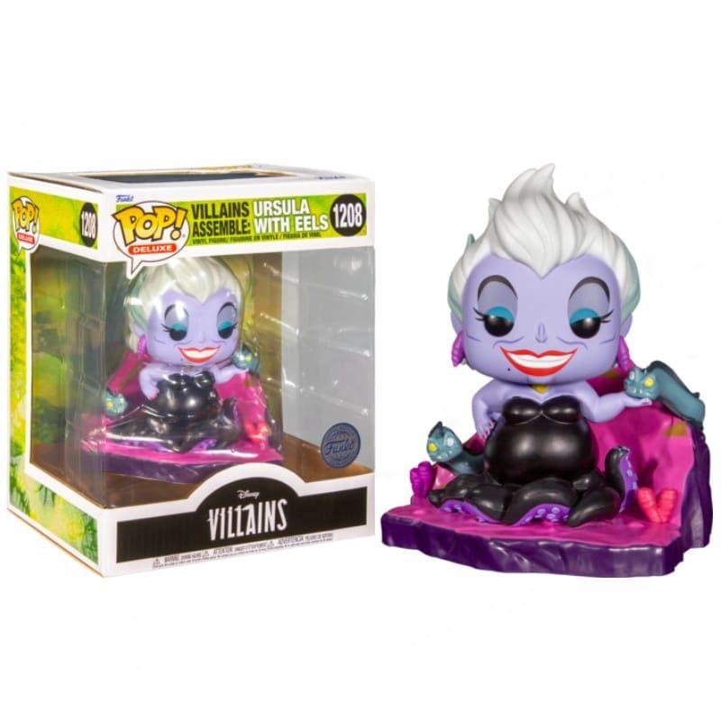 Funko Pop! Deluxe: Villains Assemble - Ursula With Eels Exclusive Figure #1208 - Funko - Ginga Toys