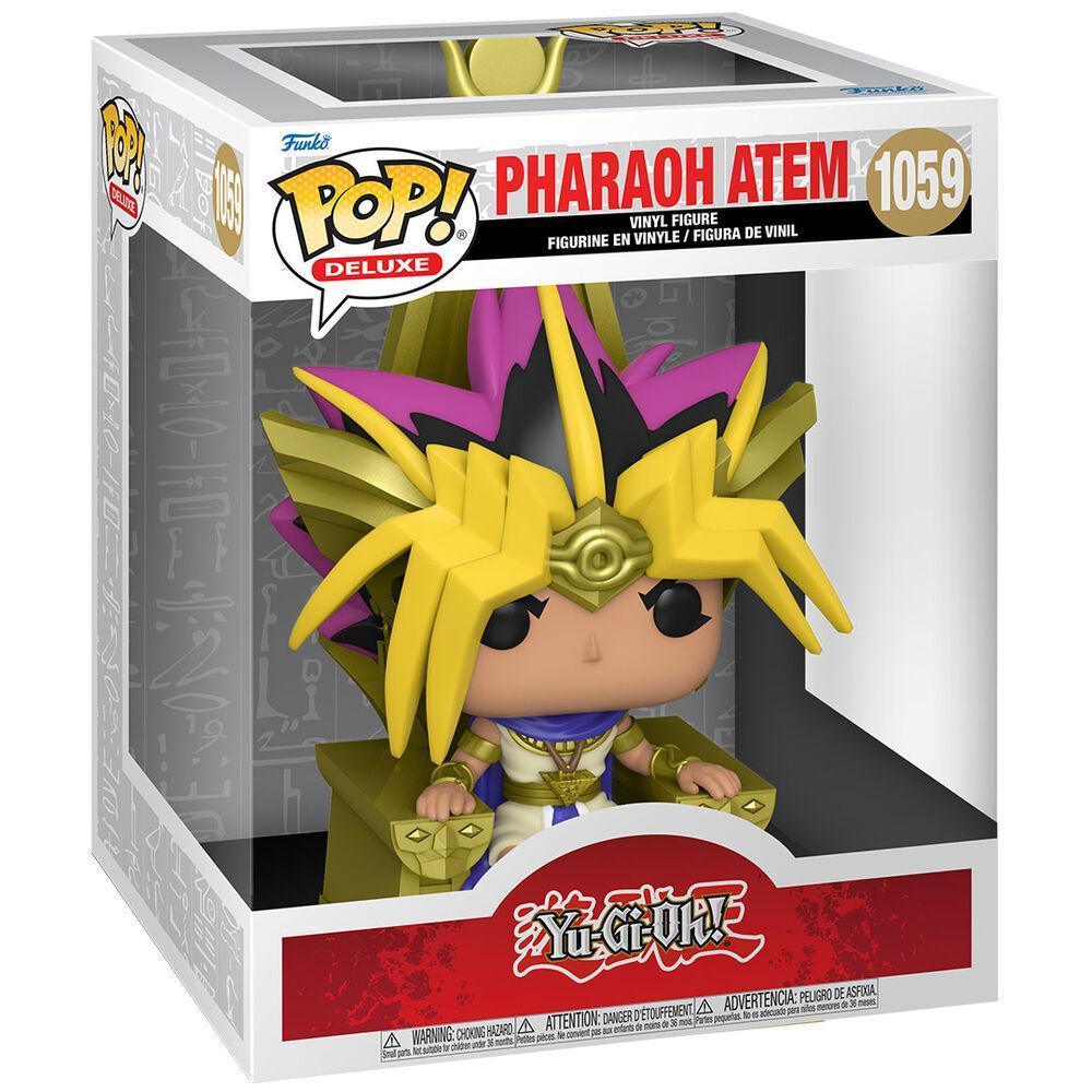 Funko POP Deluxe Yu-Gi-Oh! - Atem Pharaoh Yugi (Metallic) Vinyl Figure #1059 - Funko - Ginga Toys