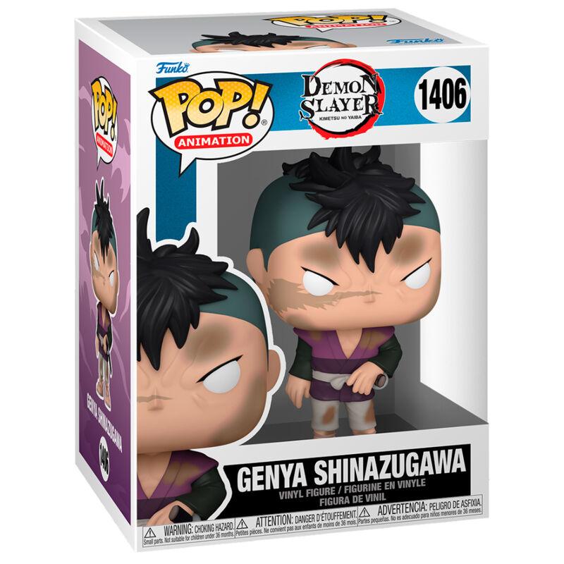 Funko Pop! Demon Slayer: Kimetsu no Yaiba - Genya Shinazugawa Figure #1406 - Ginga Toys