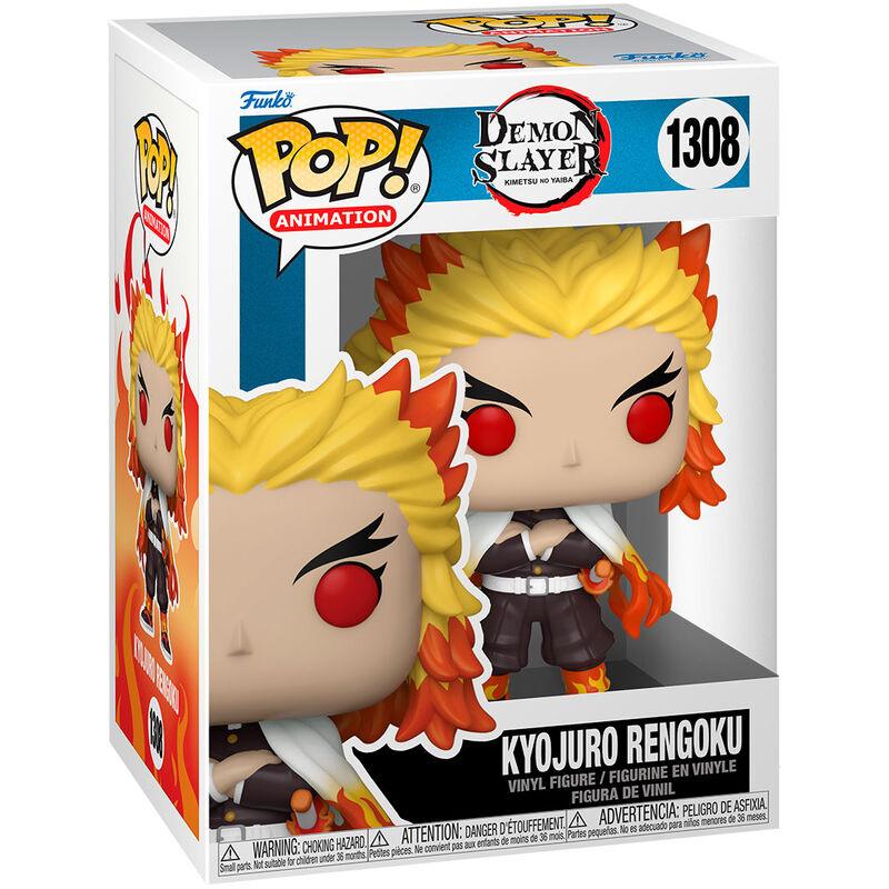 Funko Pop! Demon Slayer: Kimetsu no Yaiba - Kyojuro Rengoku Figure #1308 - Ginga Toys