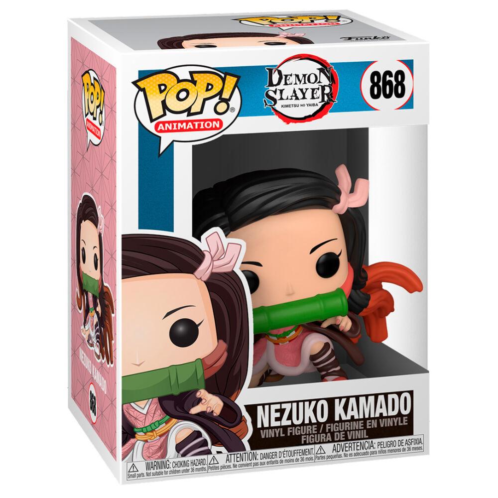 Funko Pop! Demon Slayer: Kimetsu no Yaiba - Nezuko Kamado Figure #868 - Ginga Toys