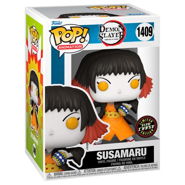 Funko Pop! Demon Slayer: Kimetsu no Yaiba - Susamaru Figure #1409 (CHASE) - Ginga Toys