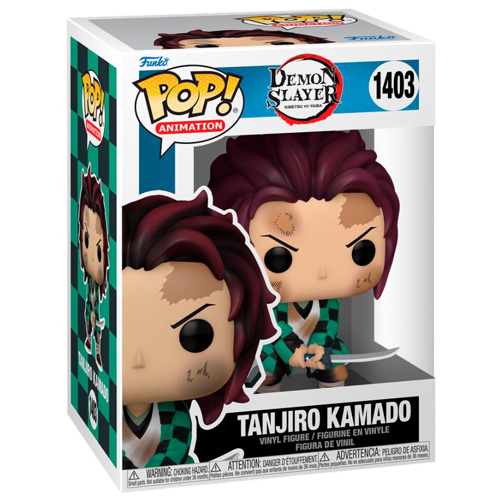 Funko Pop! Demon Slayer: Kimetsu no Yaiba - Tanjiro Kamado Figure #1403 - Ginga Toys