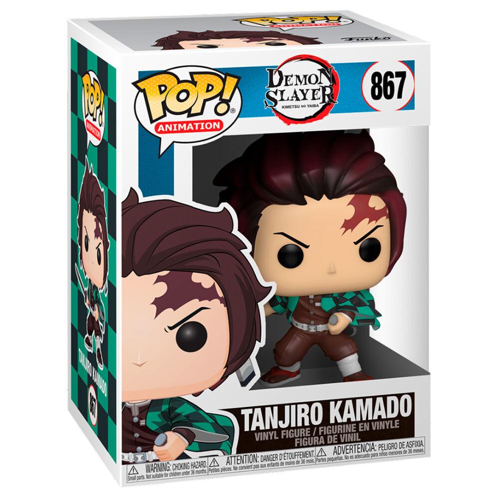 Funko Pop! Demon Slayer: Kimetsu no Yaiba - Tanjiro Kamado Figure #867 - Ginga Toys