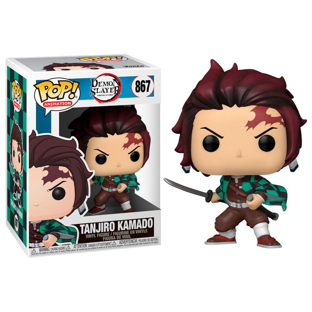 Funko Pop! Demon Slayer: Kimetsu no Yaiba - Tanjiro Kamado Figure #867 - Ginga Toys