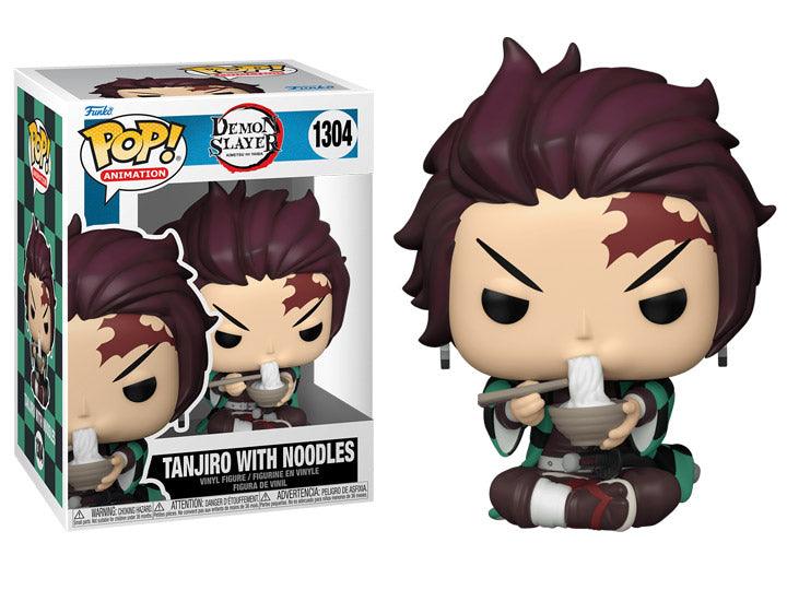 Funko Pop! Demon Slayer: Kimetsu no Yaiba - Tanjiro with Noodles Figure #1304 - Ginga Toys