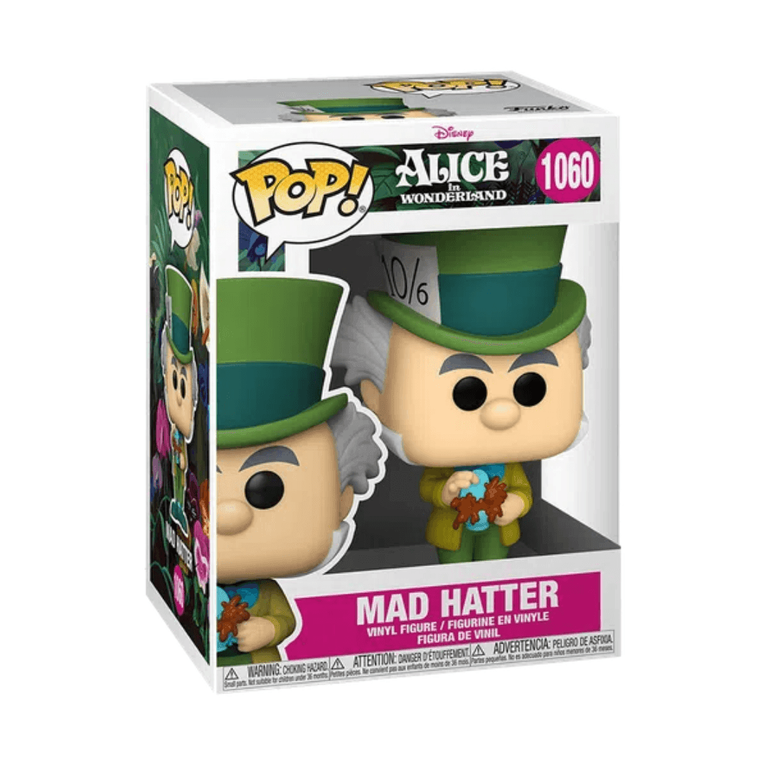 Funko POP Disney Alice in Wonderland 70th Mad Hatter Vinyl Figure #1060 - Funko - Ginga Toys