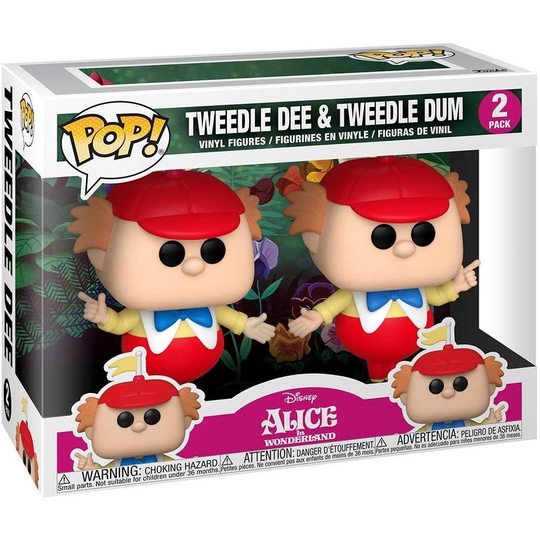 Funko POP Disney Alice in Wonderland 70th Tweedle Dee and Dum 2-Pack Vinyl Figure - Funko - Ginga Toys