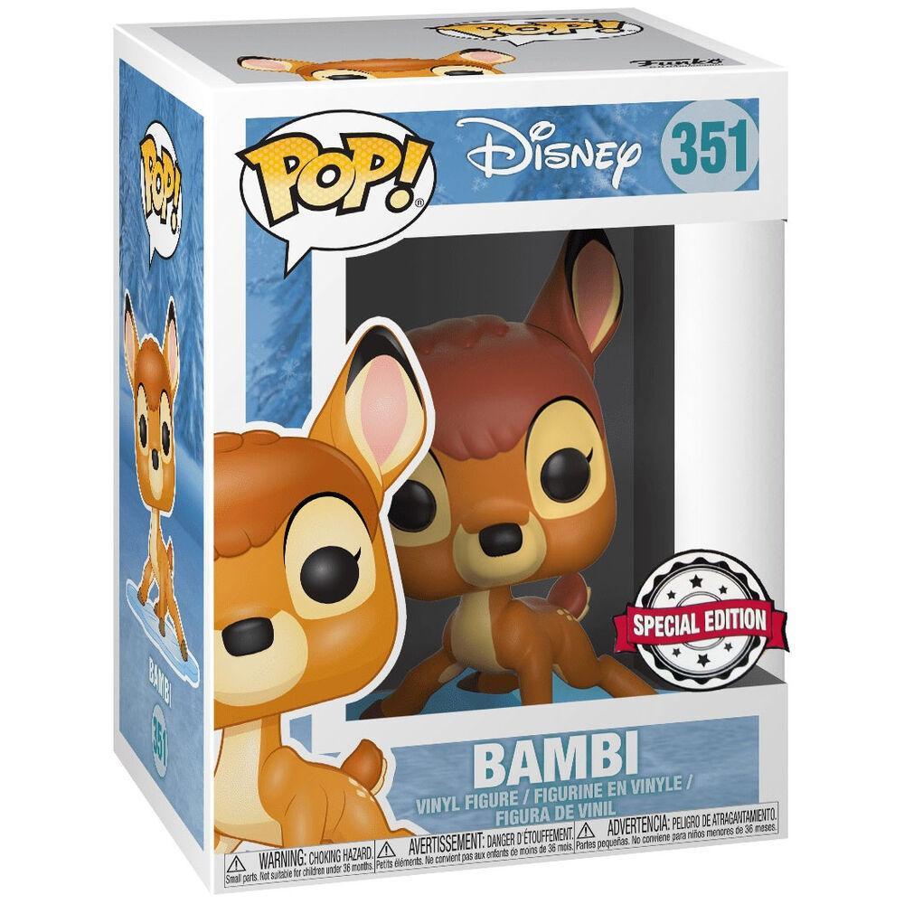 Funko POP Disney Bambi Snowflake Mountain Vinyl Figure Exclusive #351 - Funko - Ginga Toys