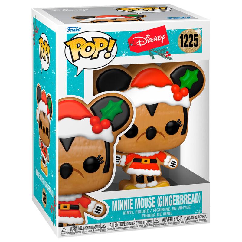 Funko Pop! Disney: Holiday 2023 - Gingerbread Minnie Mouse Figure #1225 - Funko - Ginga Toys