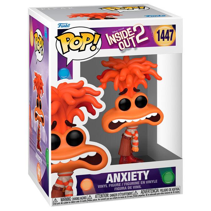 Funko Pop! Disney: Inside Out 2 - Anxiety Vinyl Figure #1447 - Ginga Toys