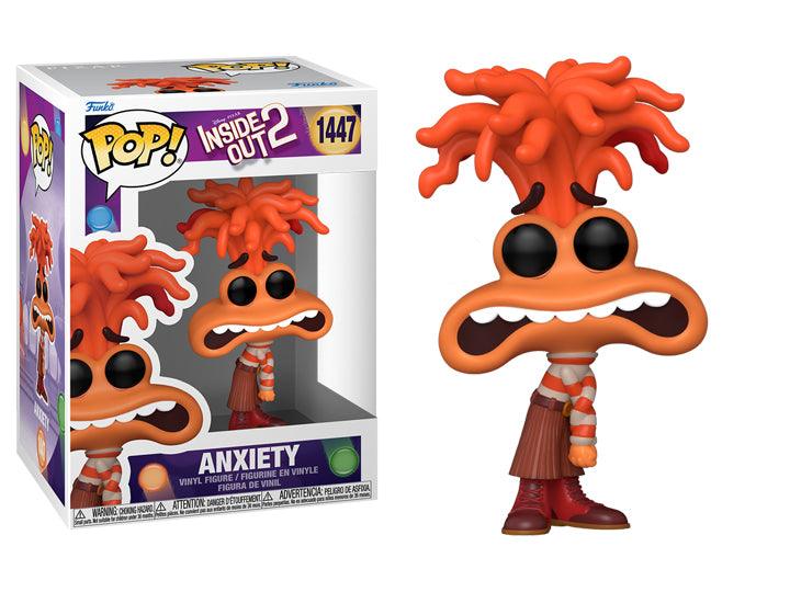 Funko Pop! Disney: Inside Out 2 - Anxiety Vinyl Figure #1447 - Ginga Toys