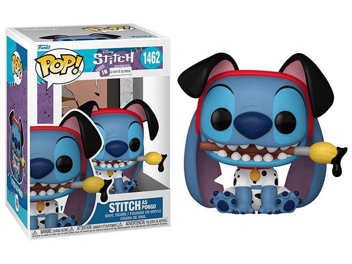 Funko Pop! Disney: Lilo & Stitch - Stitch as Pongo Vinyl Figure #1462 - Ginga Toys