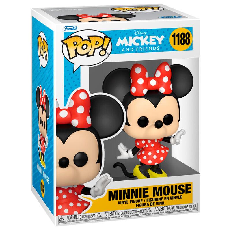 Funko Pop! Disney: Mickey and Friends - Minnie Mouse Figure #1188 - Funko - Ginga Toys