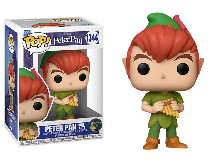 Funko Pop! Disney: Peter Pan 70th Anniversary - Peter Pan with Flute Figure #1344 - Funko - Ginga Toys