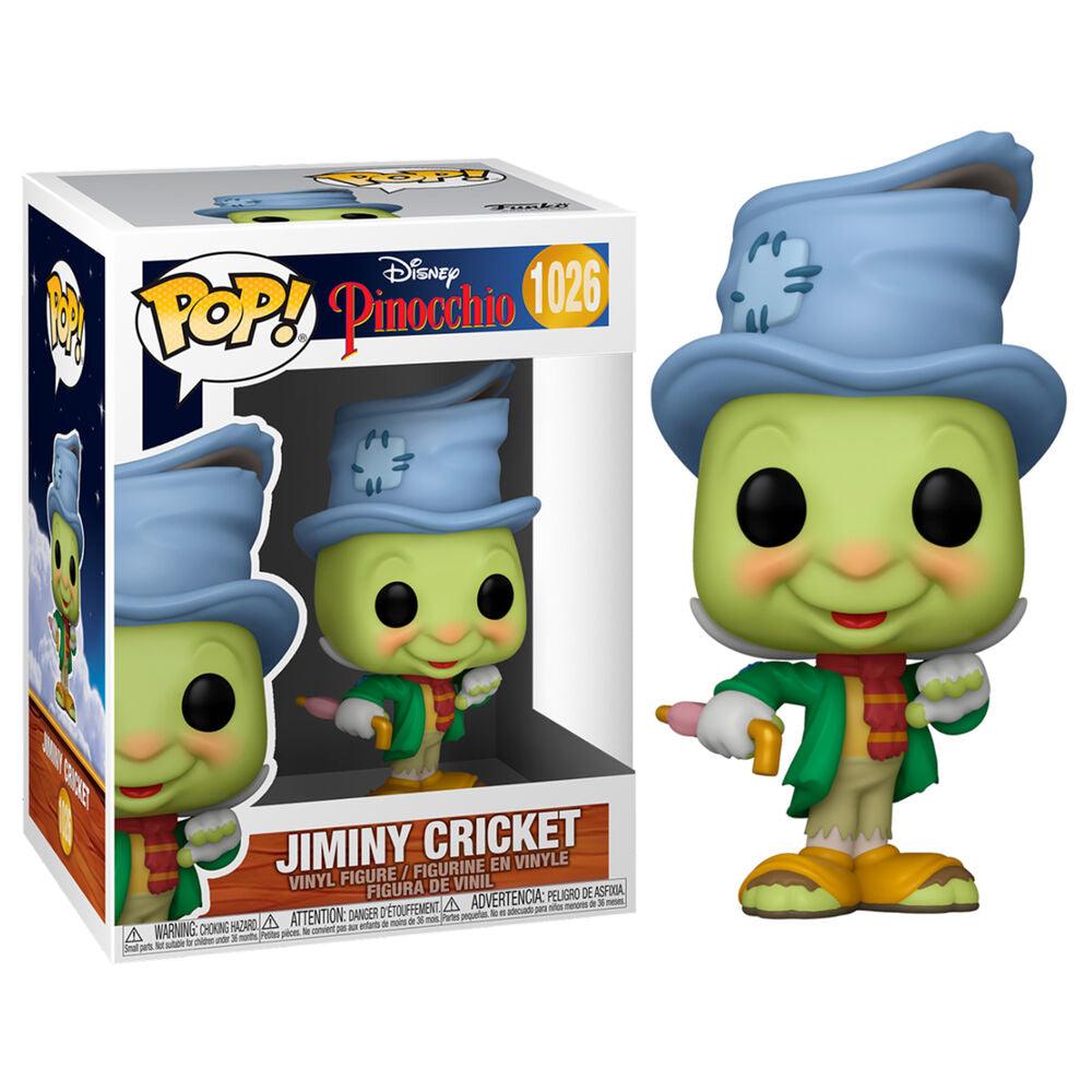 Funko Pop! Disney: Pinocchio 80th Anniversary - Street Jiminy Cricket Figure #1026 - Funko - Ginga Toys