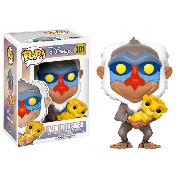 Funko Pop! Disney: The Lion King - Rafiki with simba Vinyl Figure #301 - Funko - Ginga Toys