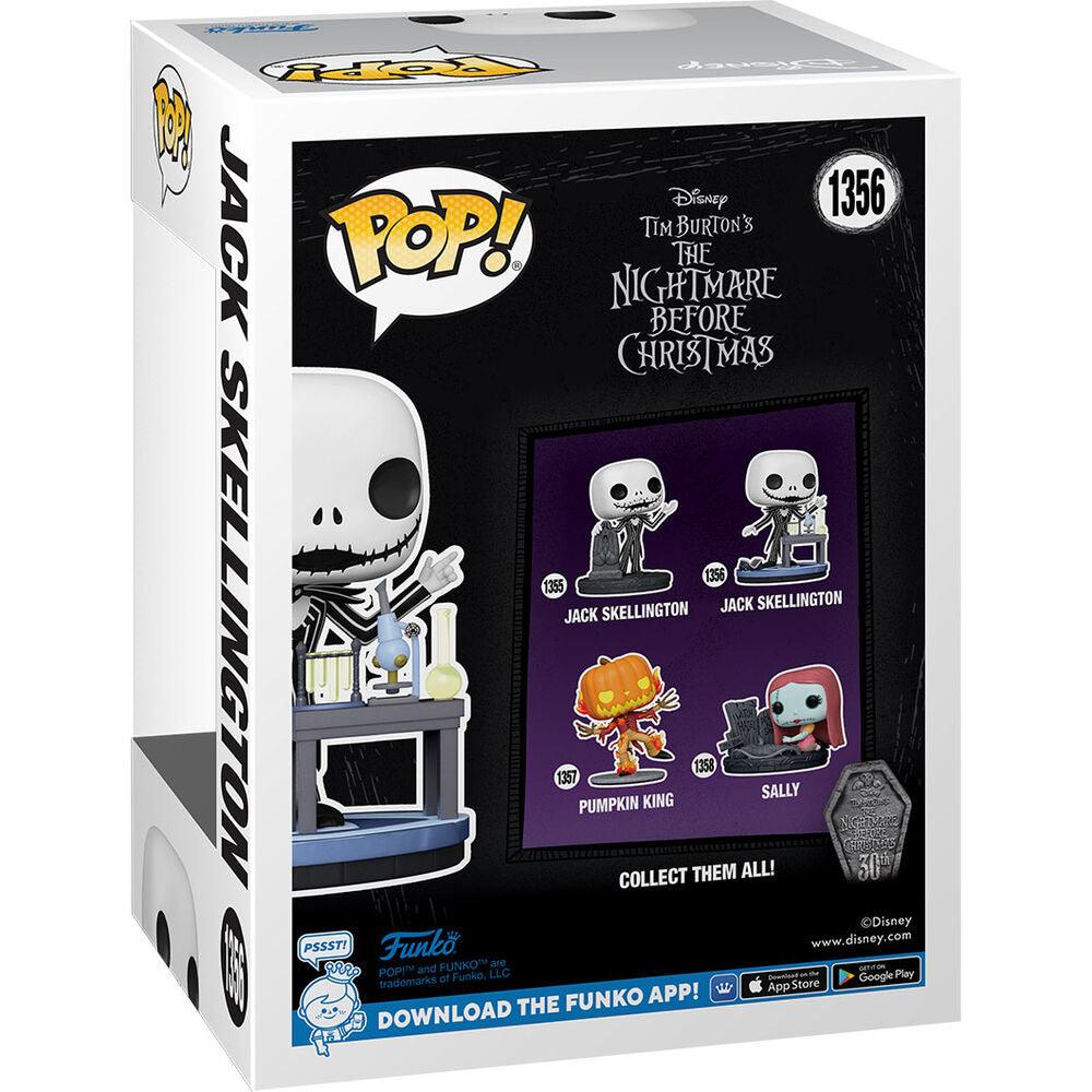 Funko Pop! Disney: The Nightmare Before Christmas 30th Jack Skellington (Lab) Figure #1356 - Funko - Ginga Toys