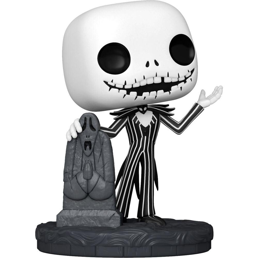 Funko Pop! Disney: The Nightmare Before Christmas 30th Jack Skellington with Gravestone Figure #1355 - Funko - Ginga Toys