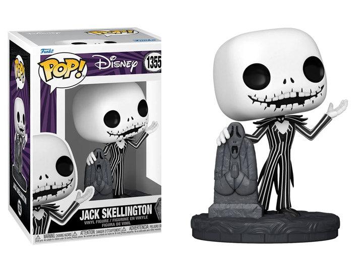 Funko Pop! Disney: The Nightmare Before Christmas 30th Jack Skellington with Gravestone Figure #1355 - Funko - Ginga Toys