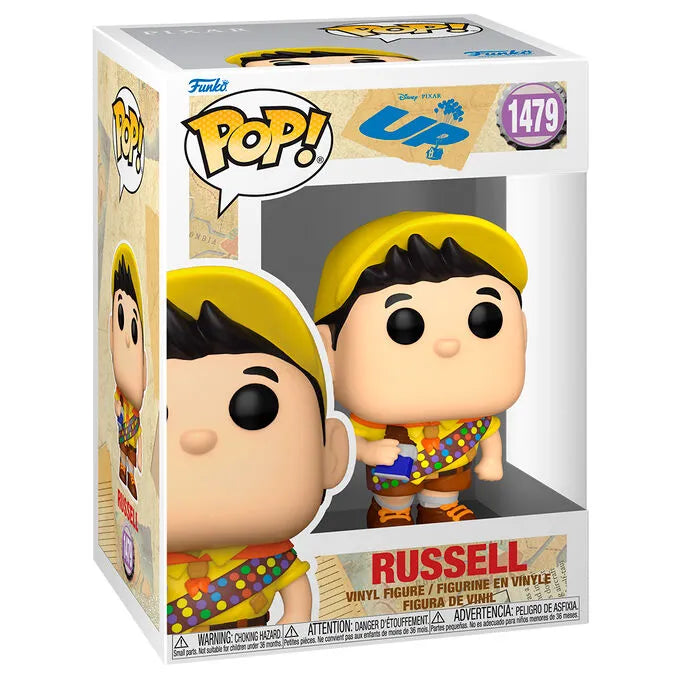 Funko Pop! Disney: Up - Russell Figure #1479 - Ginga Toys