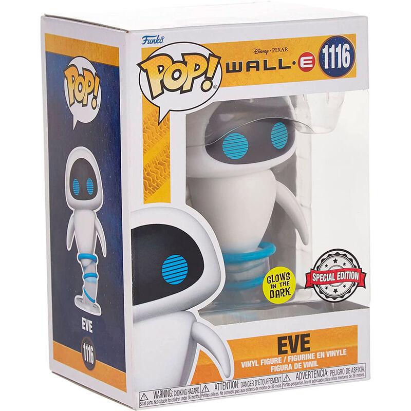 Funko Pop! Disney: Wall-E Eve Flying Exclusive Figure #1116 - Funko - Ginga Toys