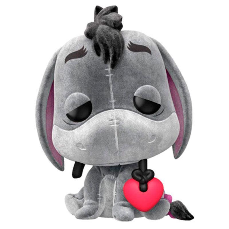 Funko Pop! Disney: Winnie the Pooh - Eeyore with Heart Flocked Exclusive Vinyl Figure #1170 - Funko - Ginga Toys