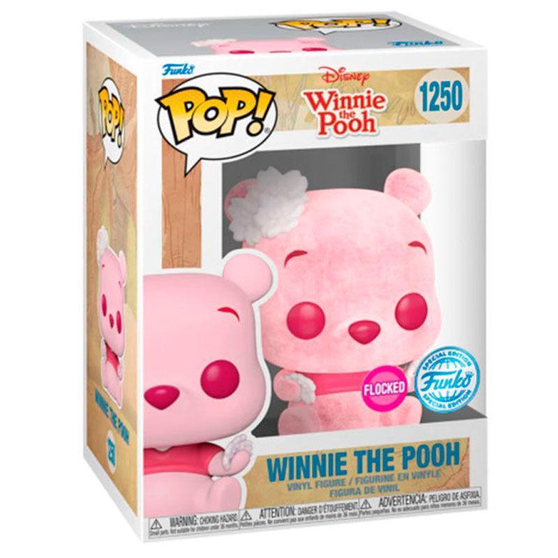 Funko Pop! Disney: Winnie the Pooh Flocked Exclusive Vinyl Figure #1250 - Funko - Ginga Toys