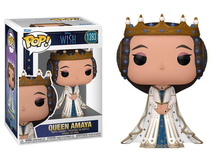 Funko Pop! Disney: Wish - Queen Amaya Figure #1393 - Funko - Ginga Toys